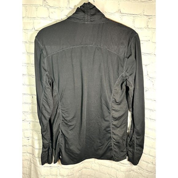 FABLETICS LADIES BLACK‎ 1/4 ZIP FRONT ATHLETIC LONG SLEEVE (XL)    EUC    G-35 - Picture 5 of 5